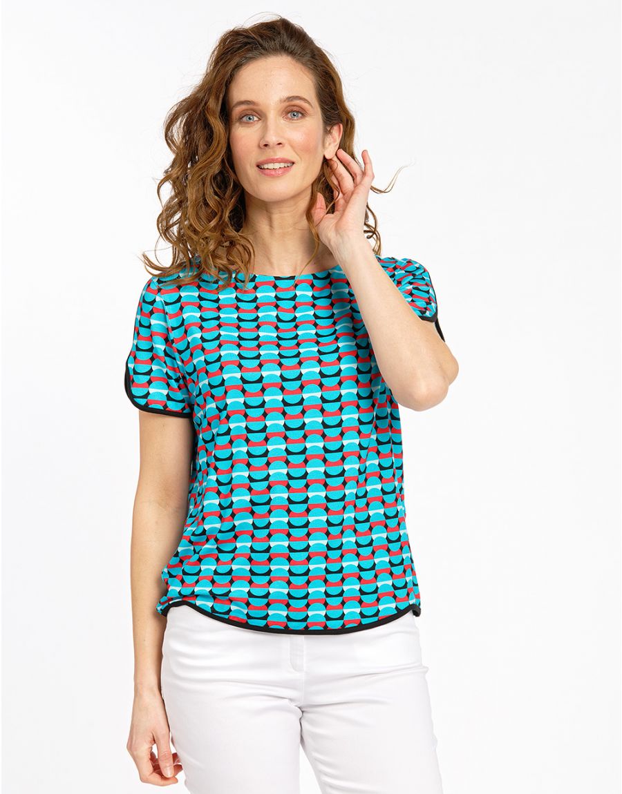 T-shirt élégant et fluide
