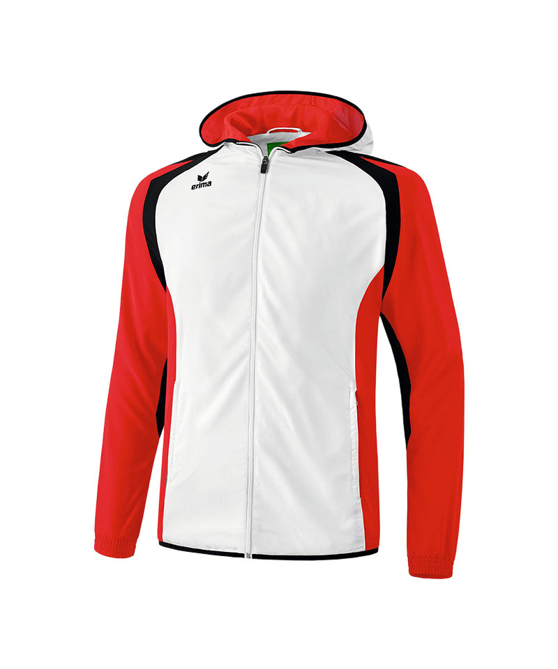 Erima Razor 2.0 Präsentationsjacke Weiss Rot