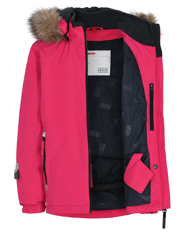 Winterjacke LWJODIE 716 in dark pink