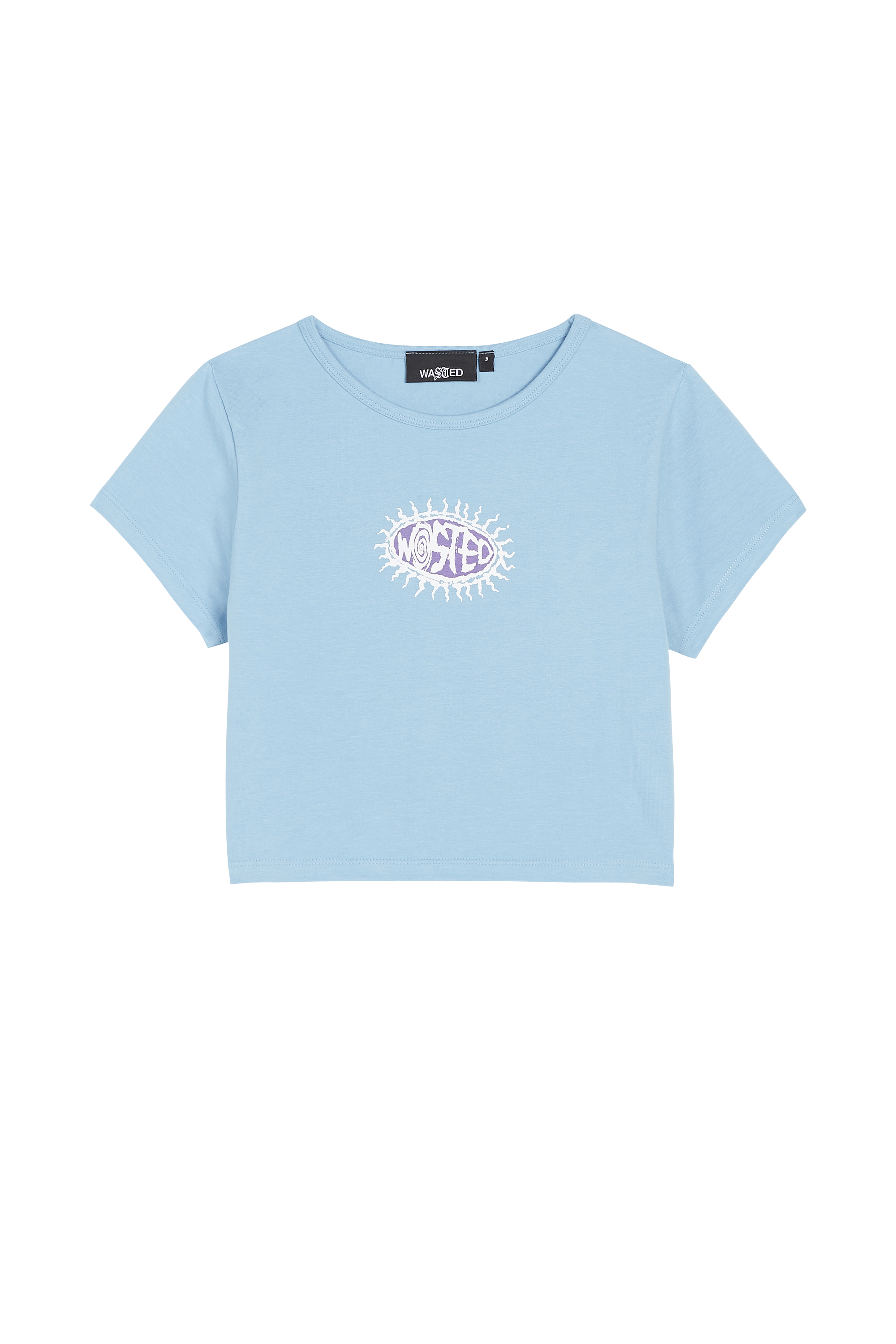WASTED T-shirt BELLA TOP LOVE Bleu