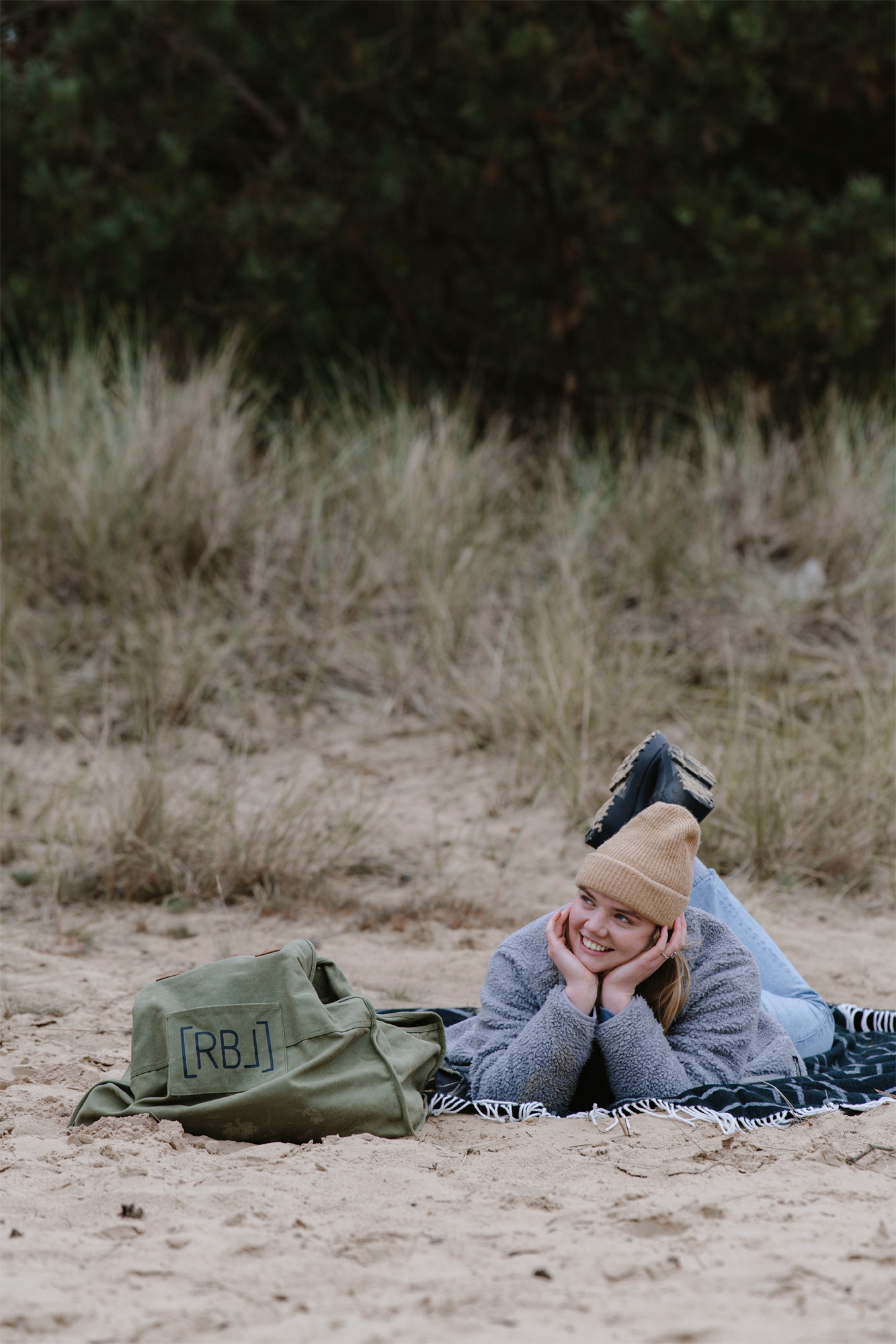 Rebel Outdoor Wasserabweisende Reisetasche grün 40 Liter