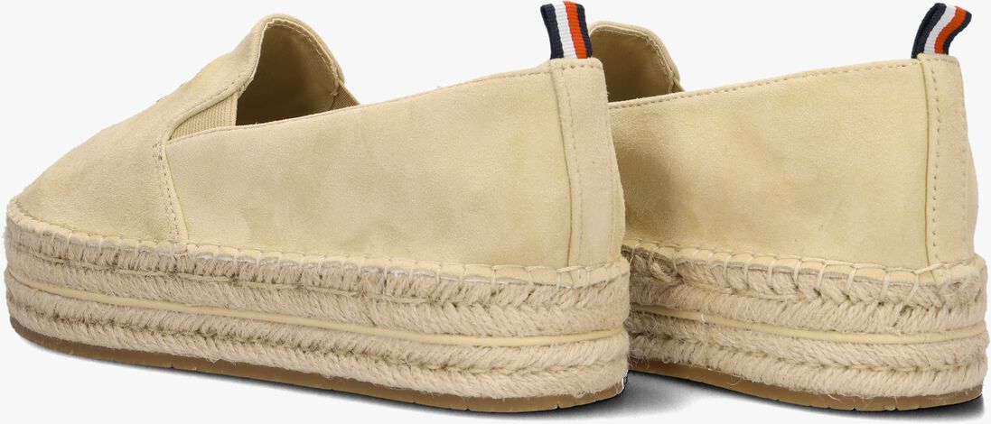 TOMMY HILFIGER beige tommy hilfiger espadrilles th embroided flatform