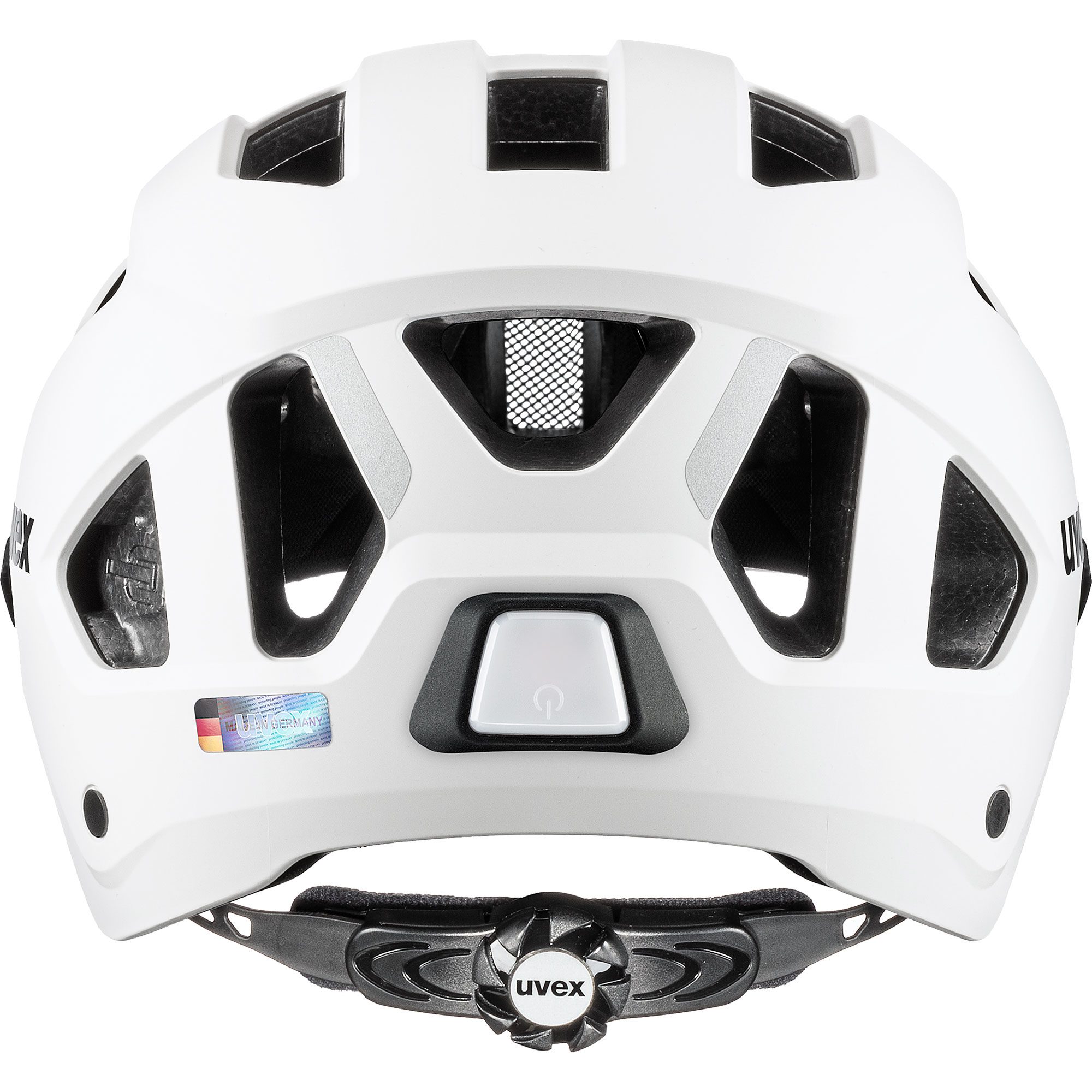 Uvex Stride visor Fahrradhelm white matt