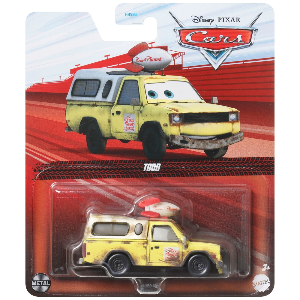 Pixar Cars 1:55 Todd Diecast Fahrzeug