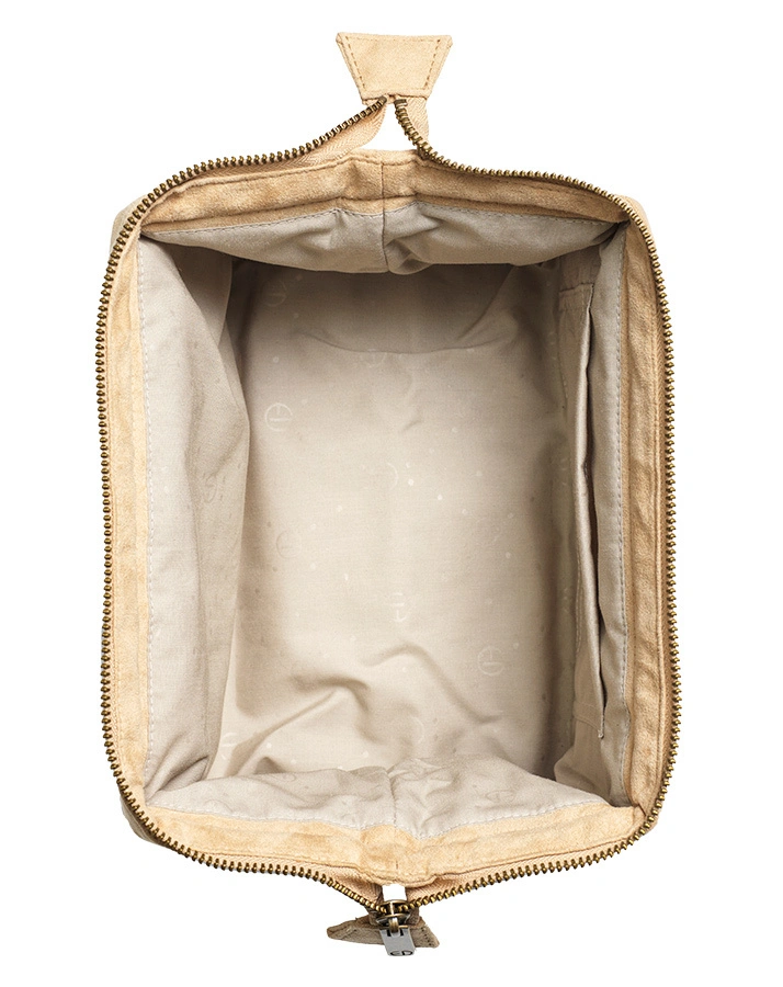 Windeltasche ZIPN' GO – ALCANTARA in beige