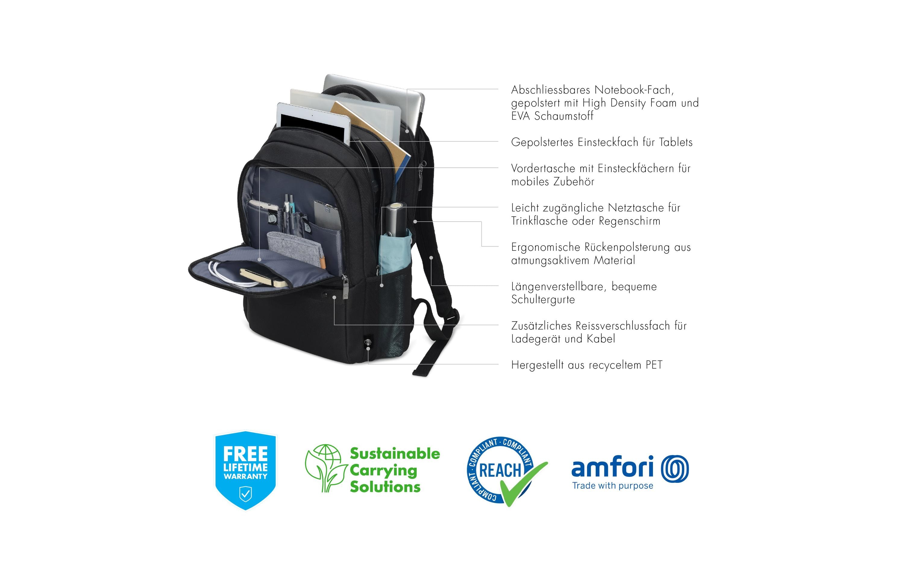 Notebook-Rucksack Eco Select 13-15.6