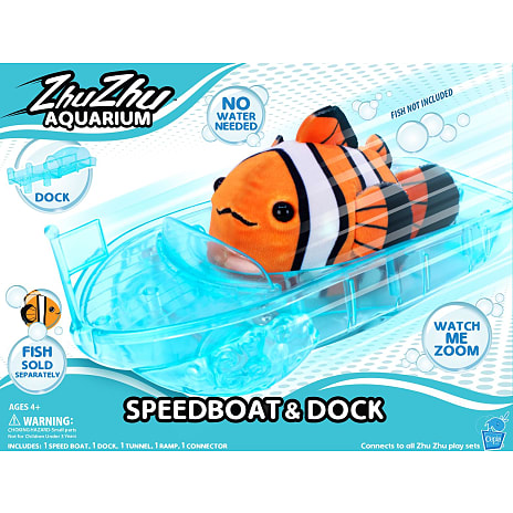 Zhu zhu aquarium speedbåd & dok
