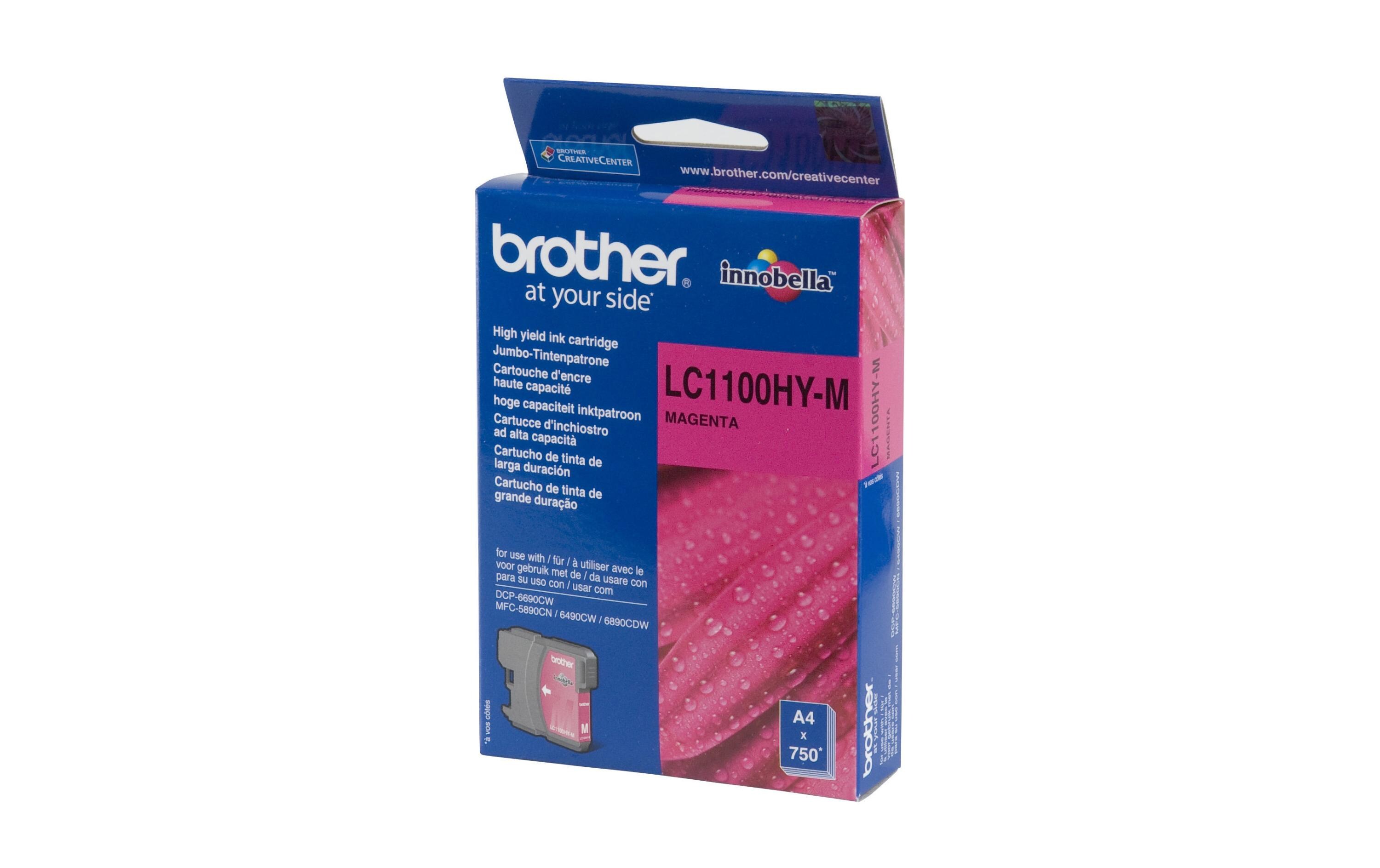 Tinte LC-1100HYM MagentaTinte, magenta, für A3-Geräte, 750 Seiten @ 5 % Deckung