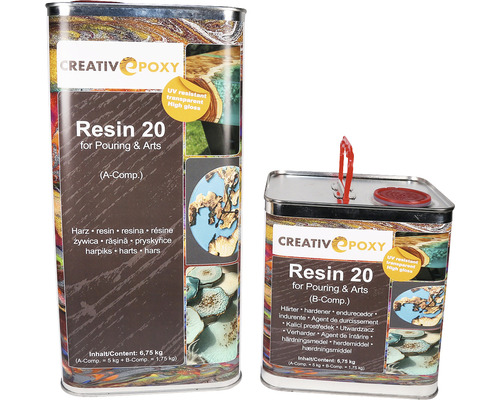 CreativEpoxy Resin 20 giethars 6750 g
