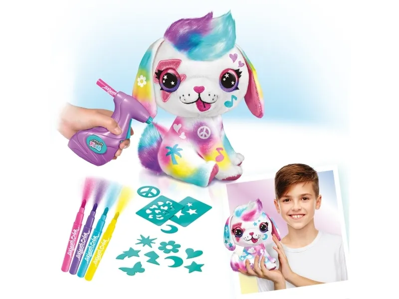 Airbrush Plush Hundehvalp