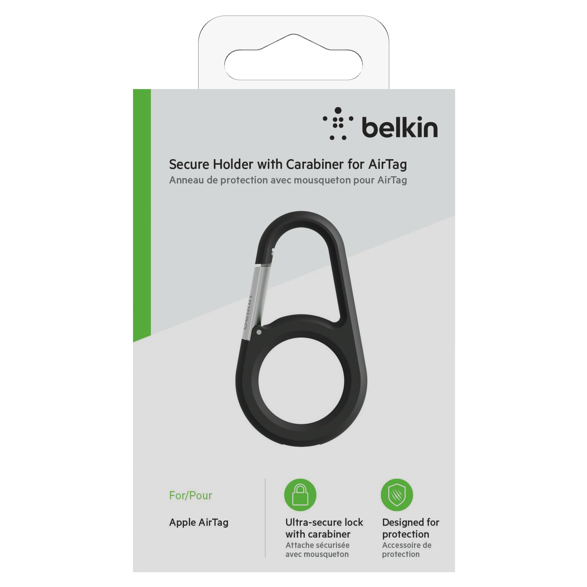 Belkin Schlüsselanhänger »Secure Holder mit Karabiner für Apple AirTag«, 1 Stk.