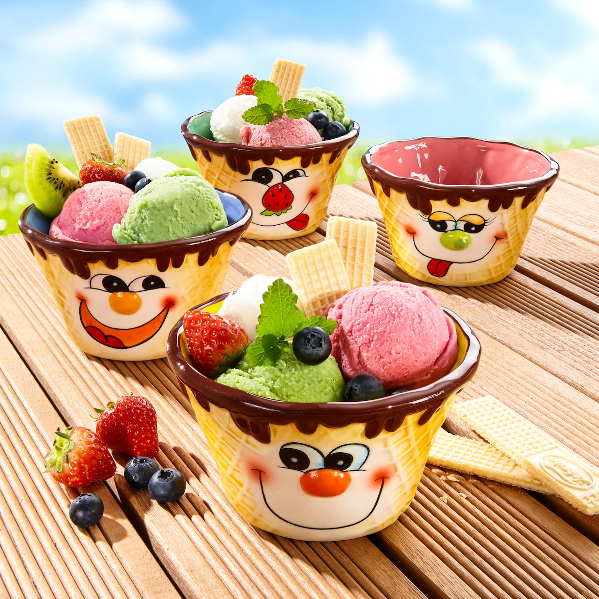 Keramik-Eisbecher 