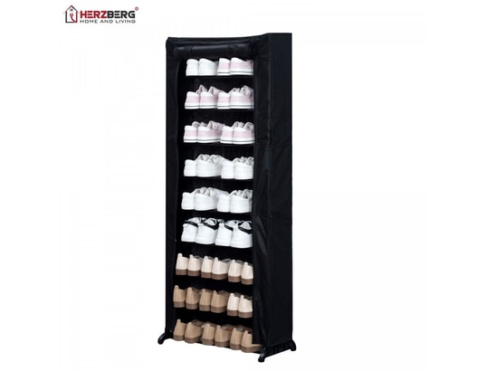 HERZBERG - Armoire Hg-8076: petit organisateur de porte-chaussures à 9 niveaux...