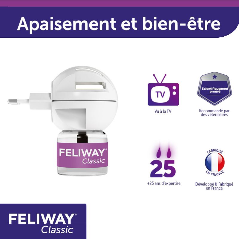 Diffuseur ou spray Feliway Classic