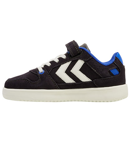 Hummel Schuhe - St. Power Play Suede Jr - Obsidian