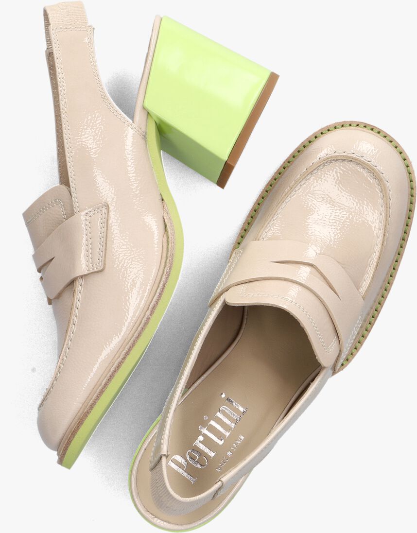 PERTINI beige pertini loafers 33126