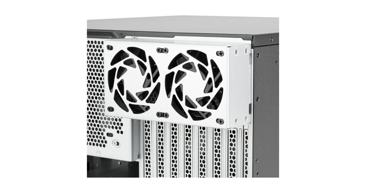 SilverStoneRM53-502 rack behuizing  (Zwart)