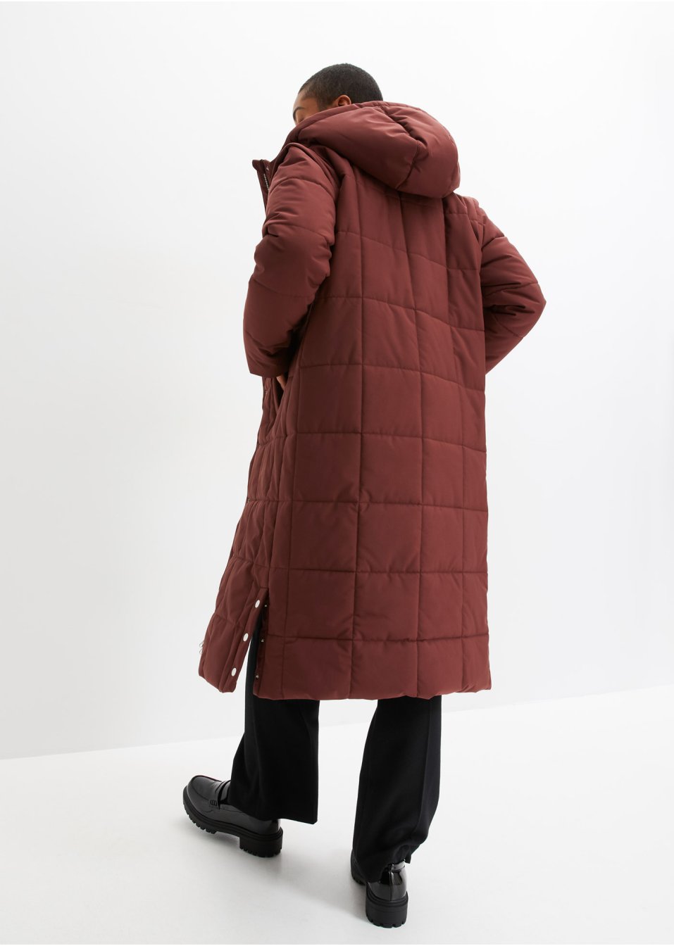 Manteau matelassé 2 en 1 avec manches amovibles