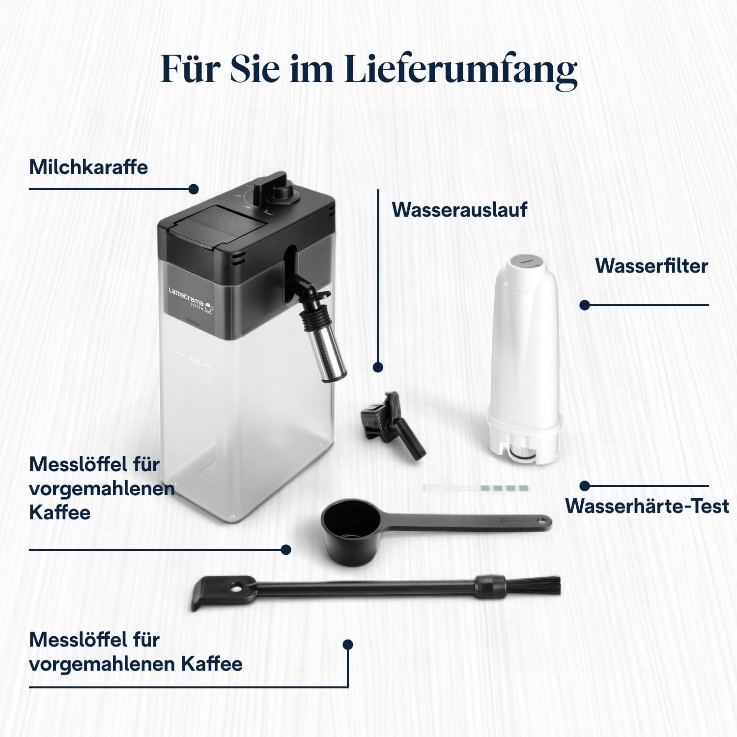 De'Longhi PrimaDonna Soul ECAM 612.55.SB Kaffeevollautomat mit LatteCrema Milchsystem & Bean Adapt Technologie, 18 Rezepte per Knopfdruck, Farbdisplay & App-Steuerung, Silber mit DLSC 500 Entkalker