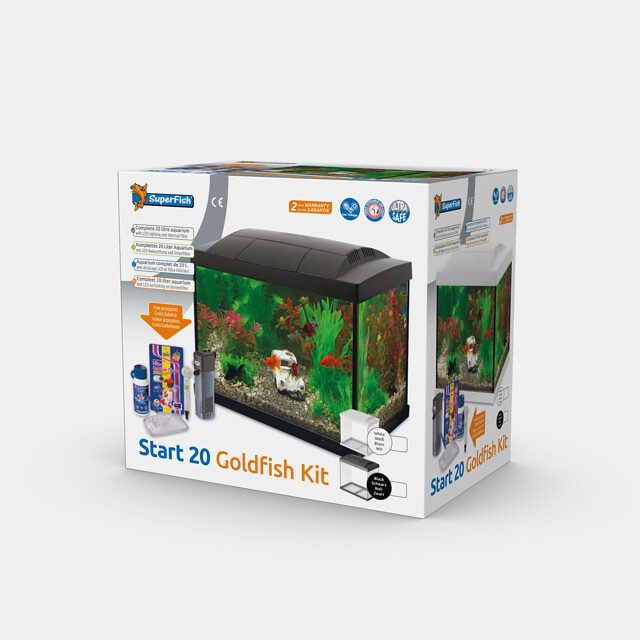 Superfish Start 20 Goldfish Kit Zwart