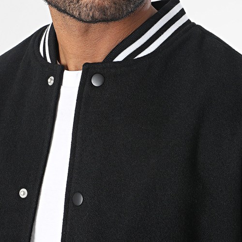 Veste Teddy Wool Noir