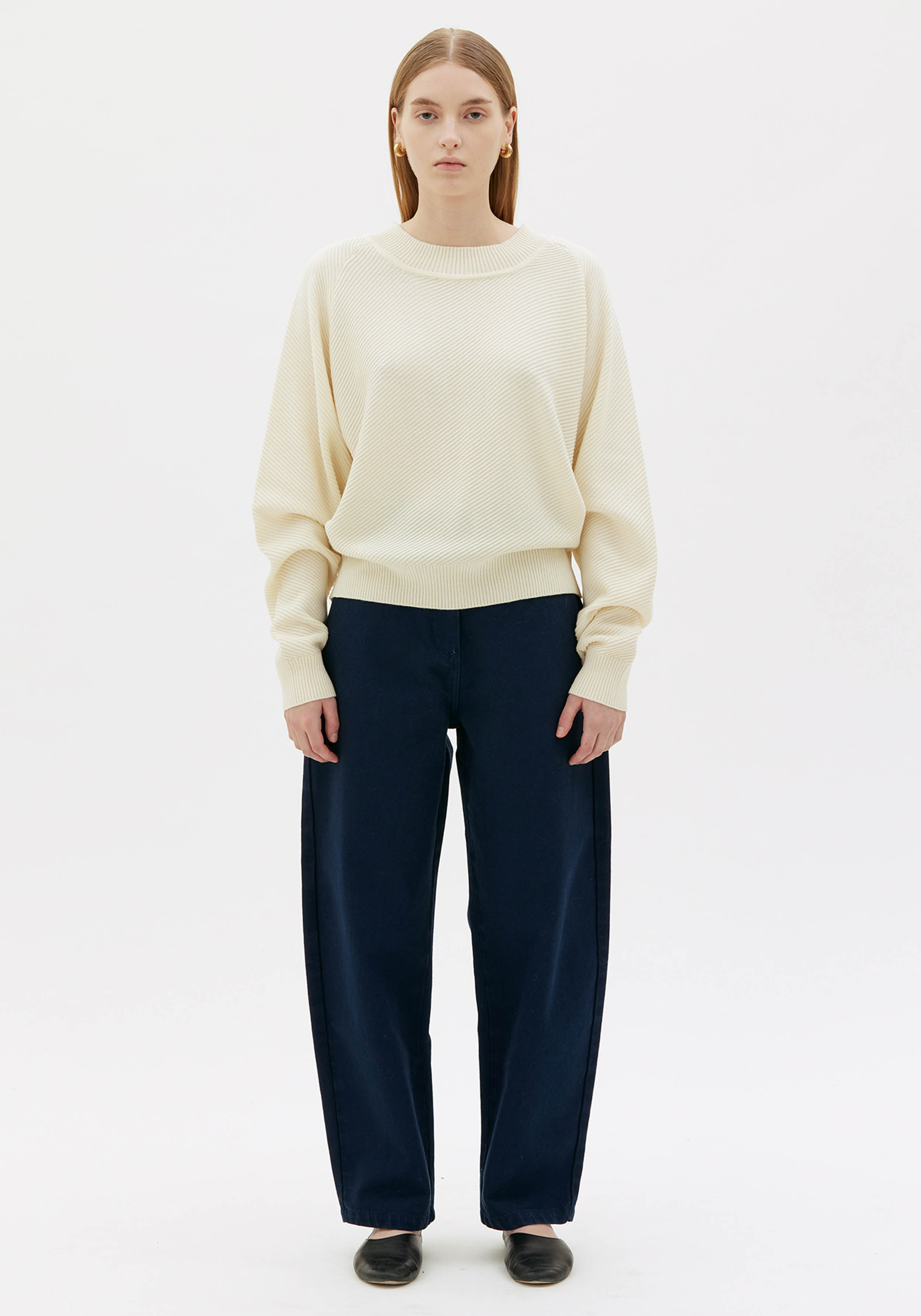 Maska Cord-Hose Lail Corduroy Dark Blue