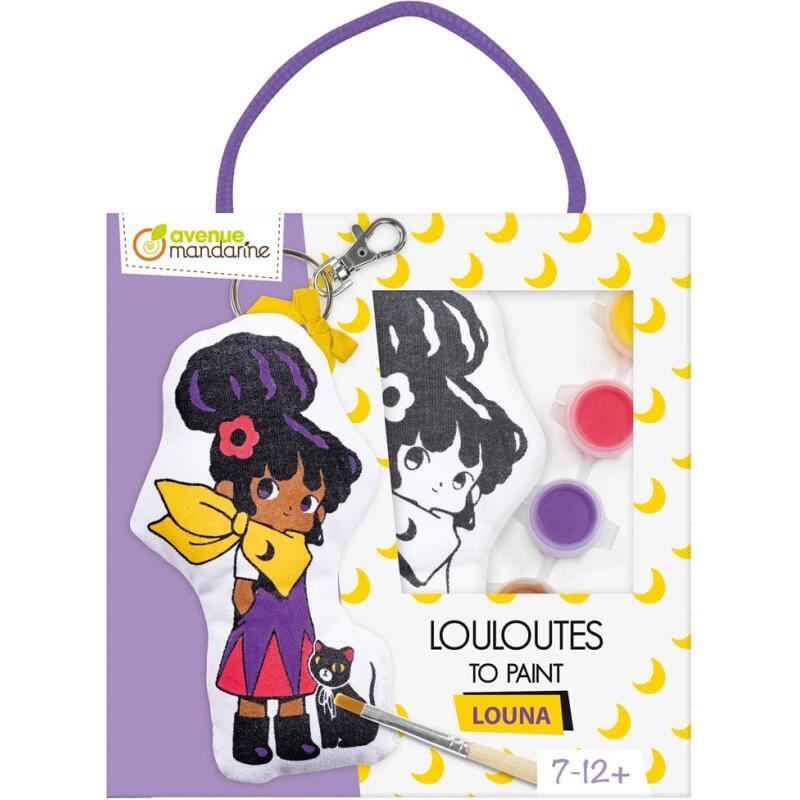 Louloute à peindre, Louna - Violet