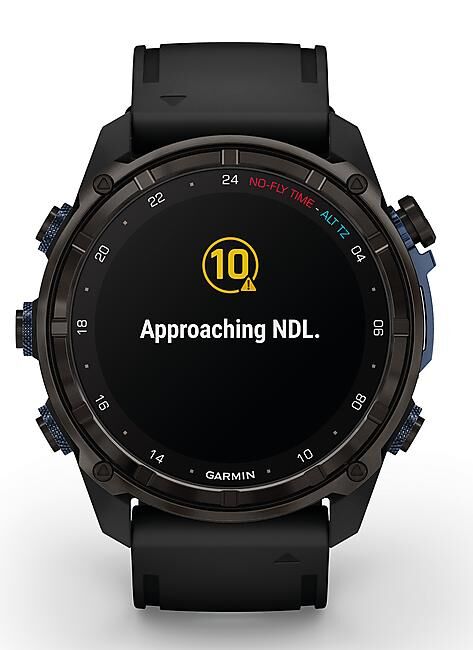 GARMIN - ORDINATEUR DE PLONGEE DESCENT MK3i BRACELET NOIR