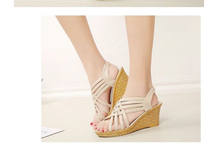 Vindler - Sandalen met bandjes en sleehak