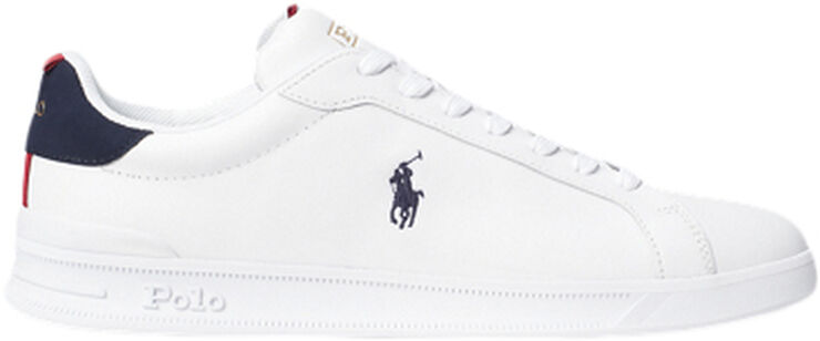 Polo Ralph Lauren LEATHER/GROSGRAIN-HRT CT II-SK-LTL White/navy/red