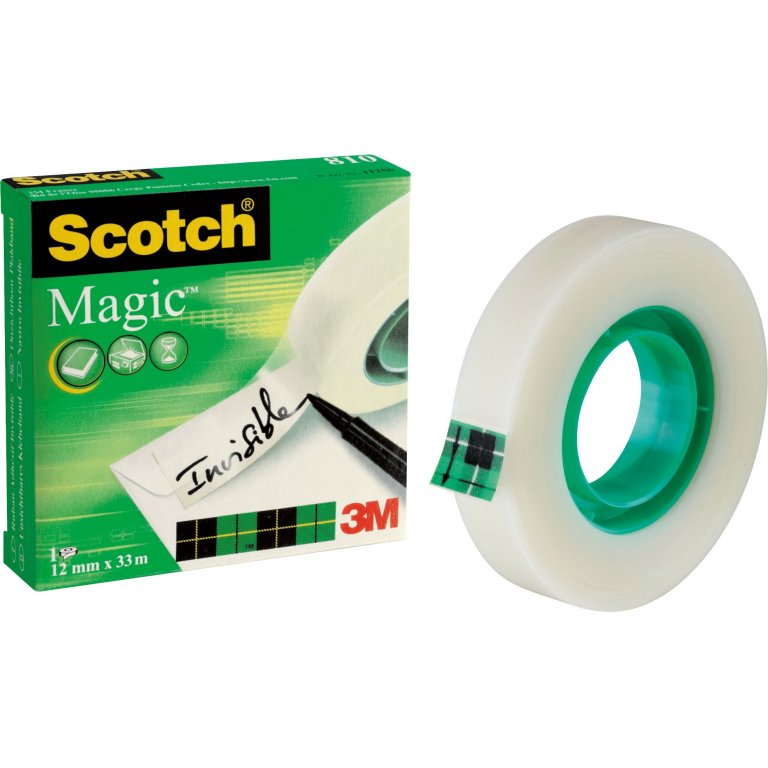 3M Scotch Magic Tape 810 (grün), unsichtbar