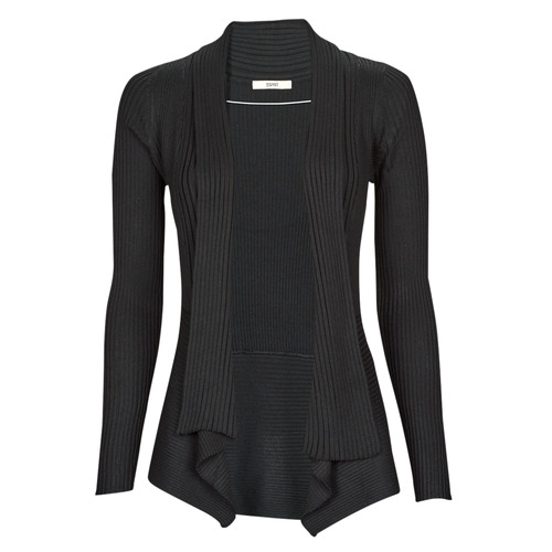Esprit - RCS RIB CARDIGAN - Noir