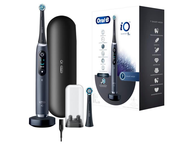 Oral-B Mikrovibrationszahnbürste iO Series 9N Schwarz Elektrische Zahnbürste