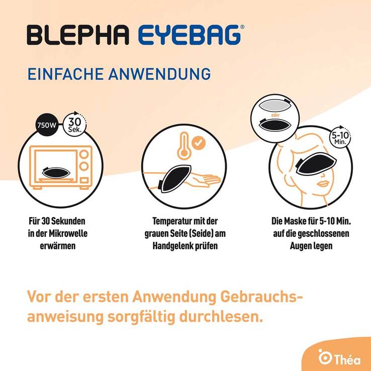 Blepha Eyebag Augen-Wärmemaske, 1 St