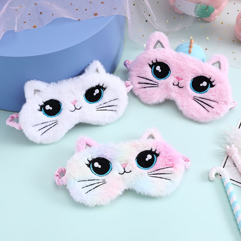 Klas 302 - Katten Chenille Slaapmasker