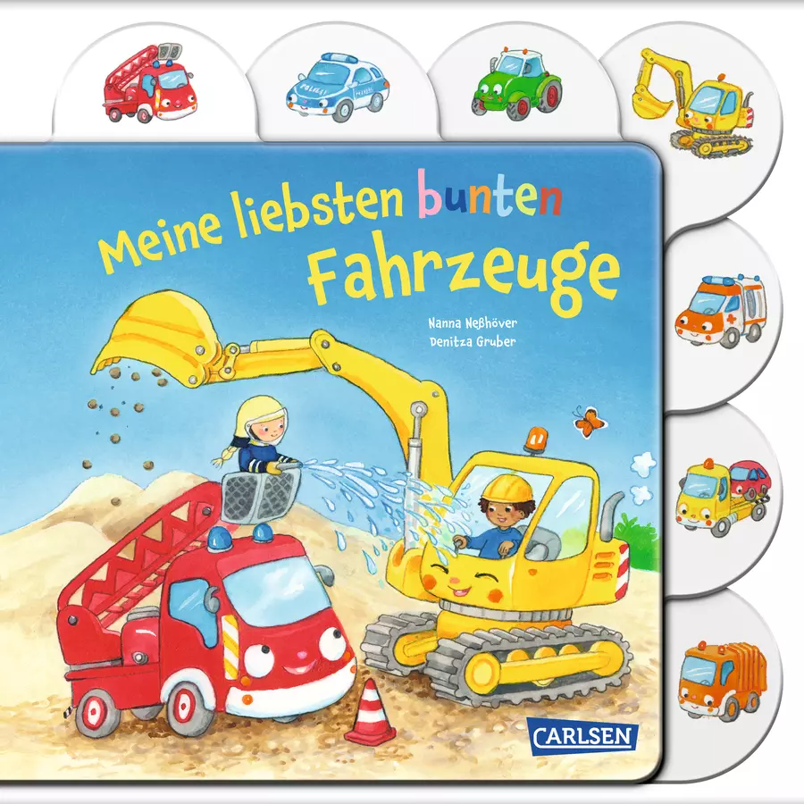 CARLSEN Meine liebsten bunten Fahrzeuge