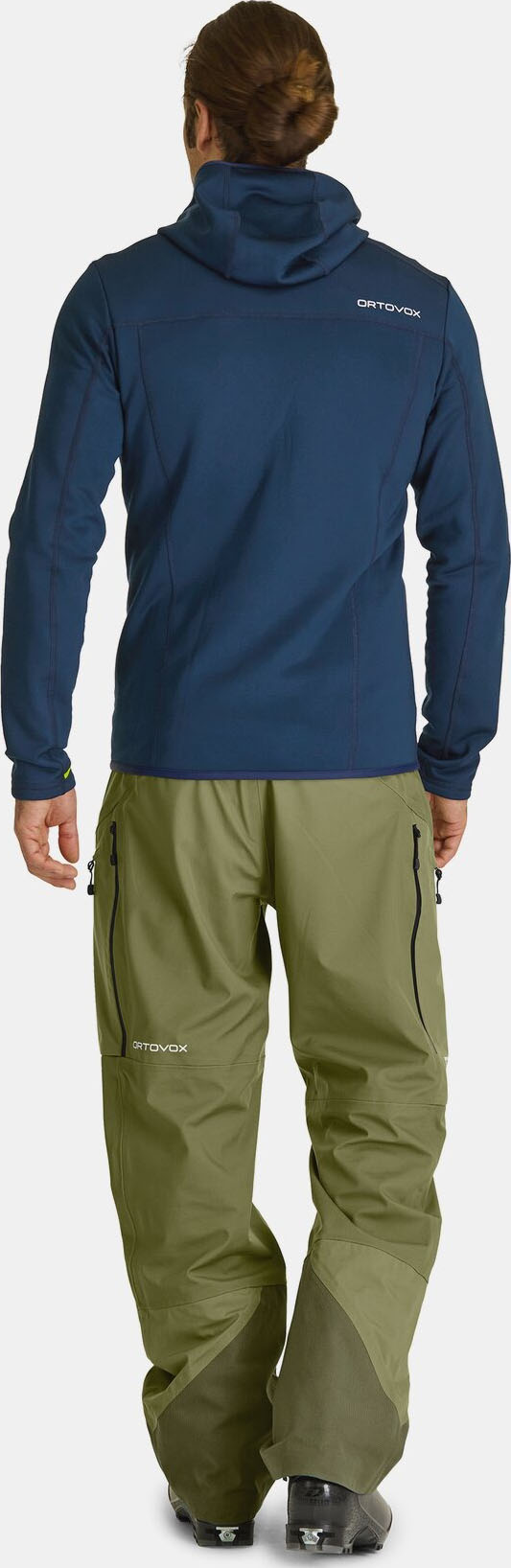 Fleece Hoody Herre 54201/Deep Ocean