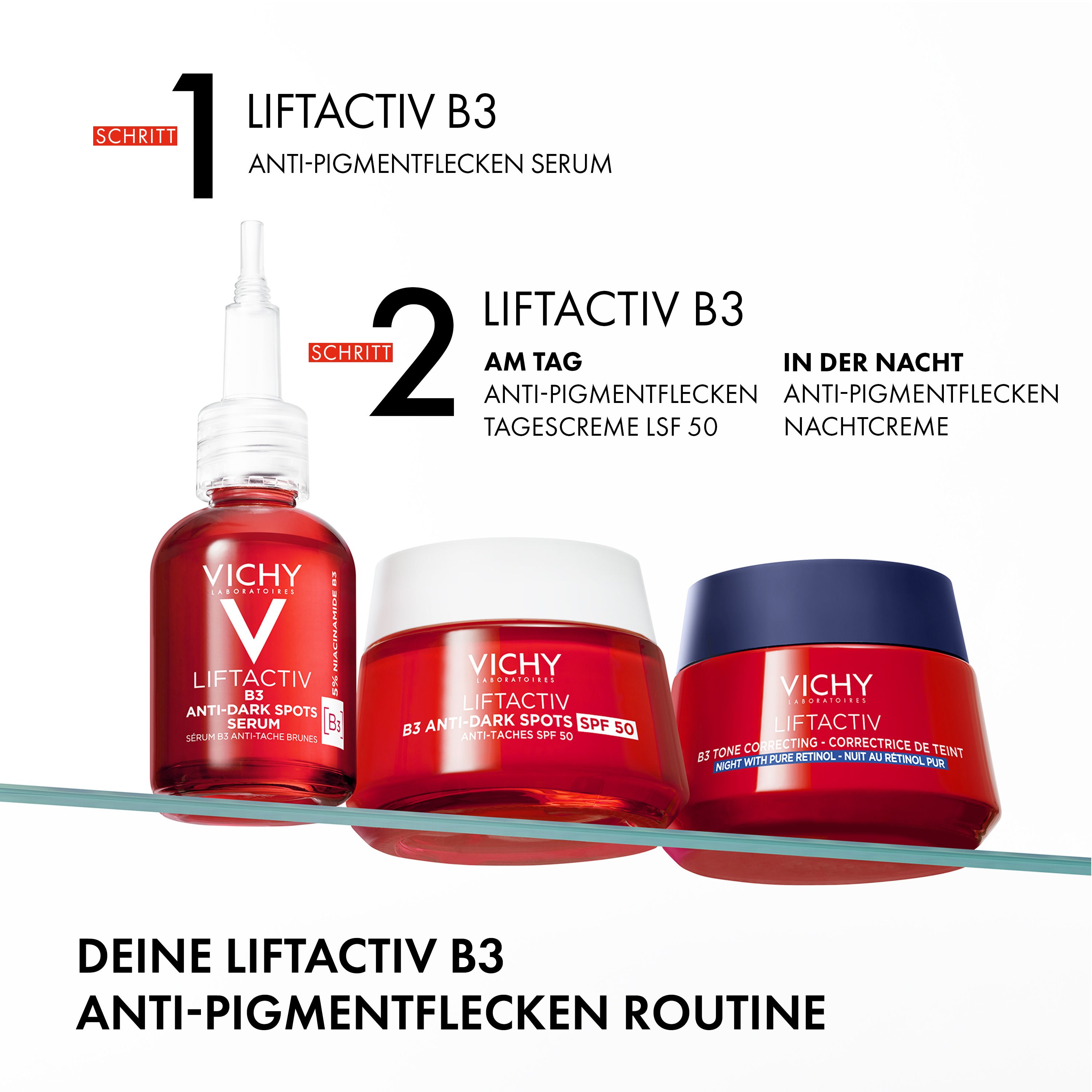 Vichy LIFTACTIV B3 Retinol Anti-Pigmentflecken Nachtcreme