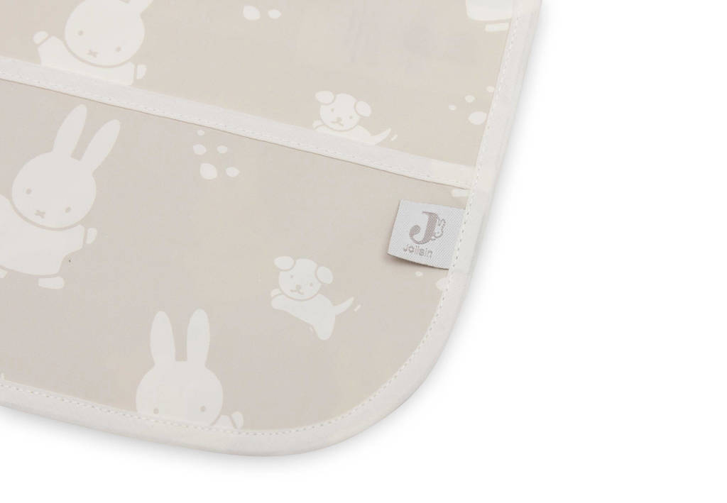 waterproof slab met mouw Miffy&Snuffy - Nougat