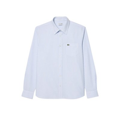 Chemise à manches longues homme en coton LACOSTE