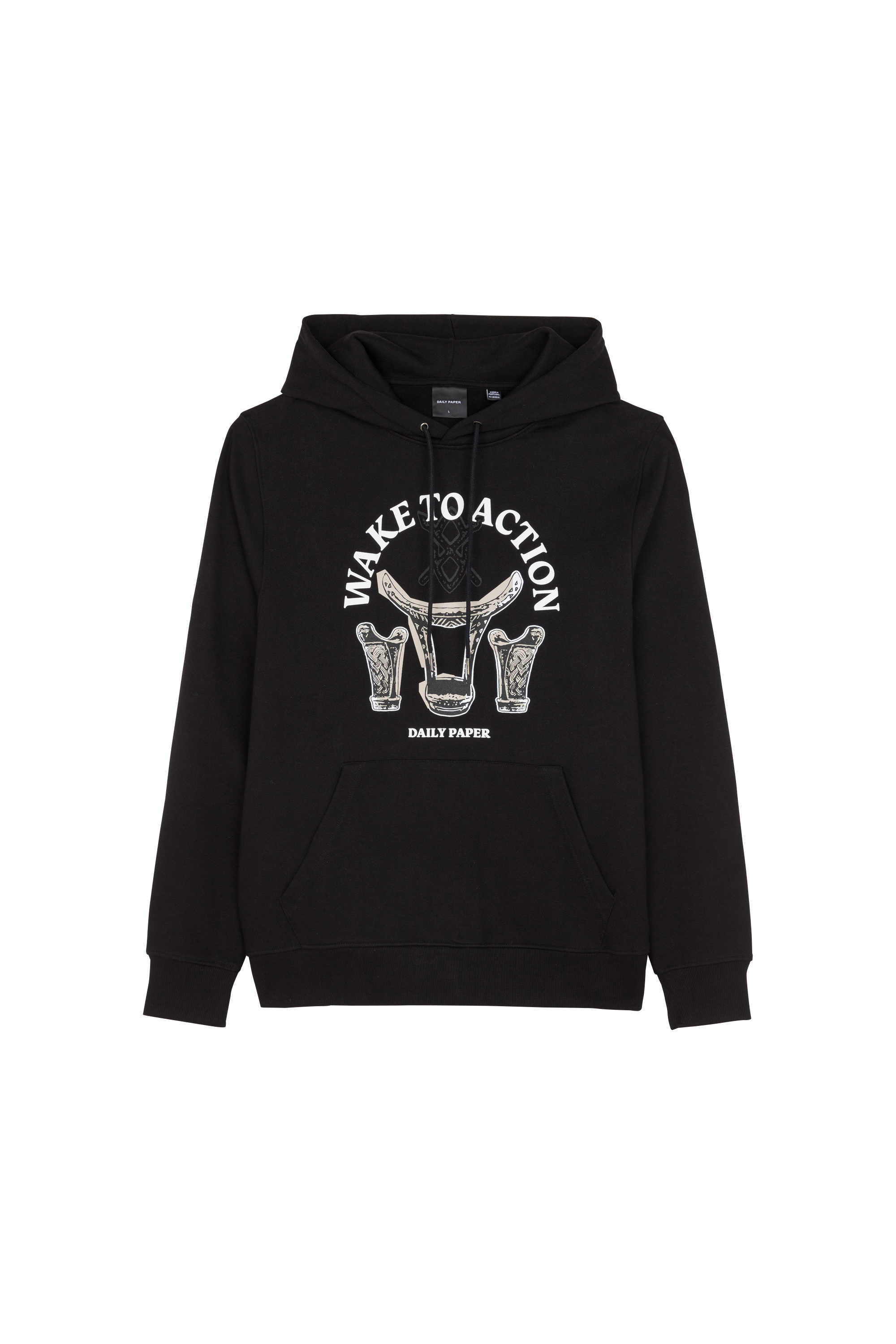 Daily Paper Hoodie rivo hoodie Noir