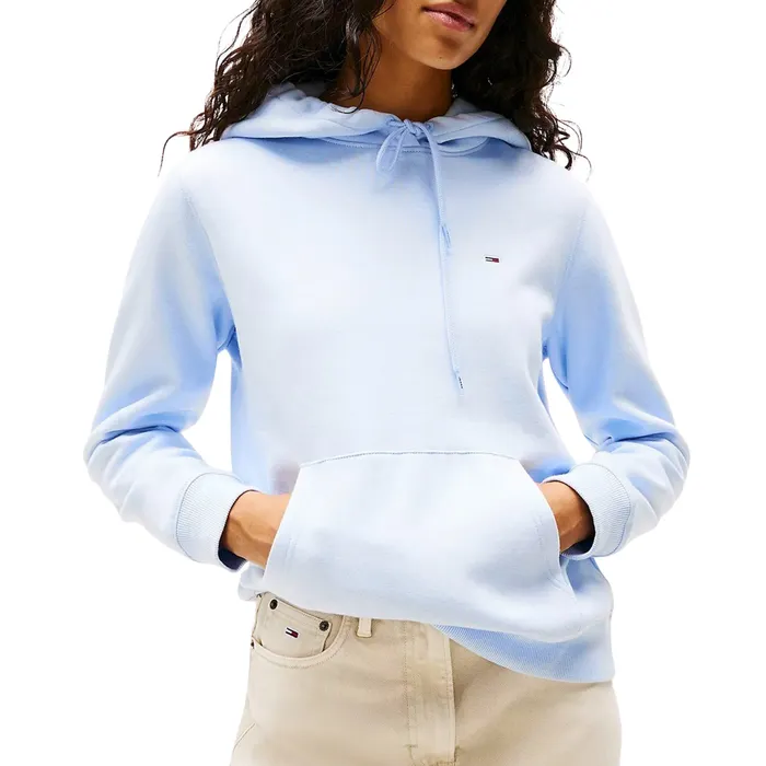 Tommy Hilfiger Regular Small Flag Logo Hoodie Dames