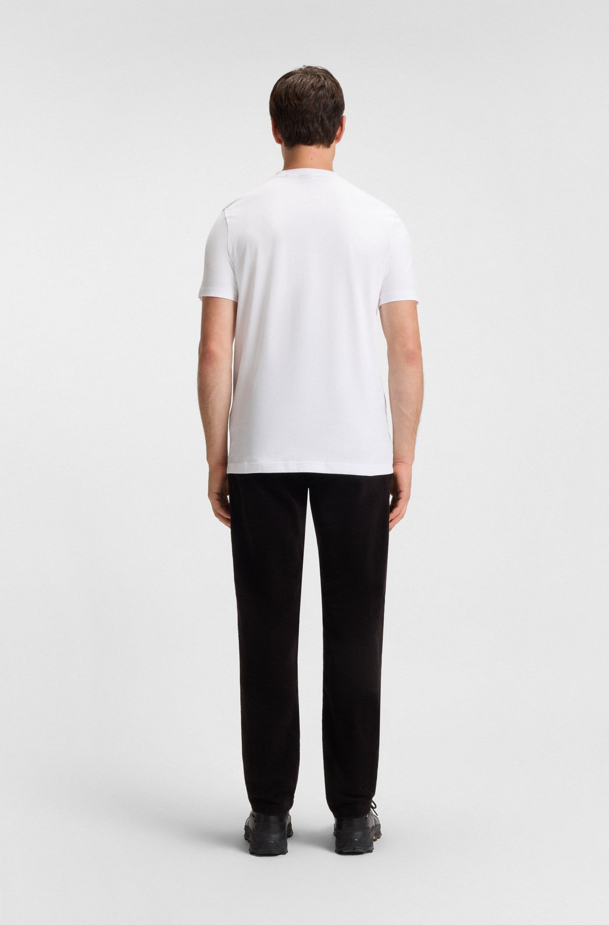 BOSS ORANGE T-Shirt »Thinking 1« mit grossem BOSS Druck auf der Brust