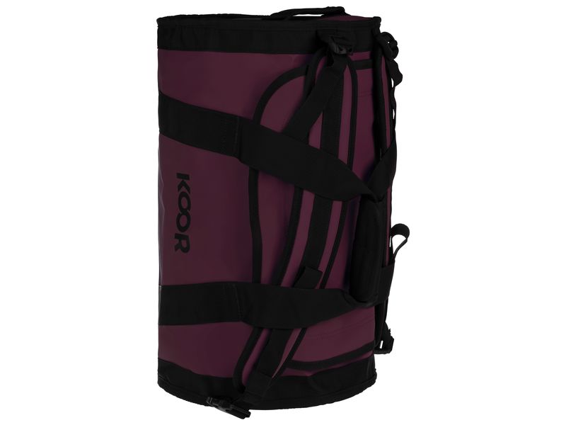 KOOR Duffle Bag Sooma 30 l, Maroon Wasserabweisende Reisetasche