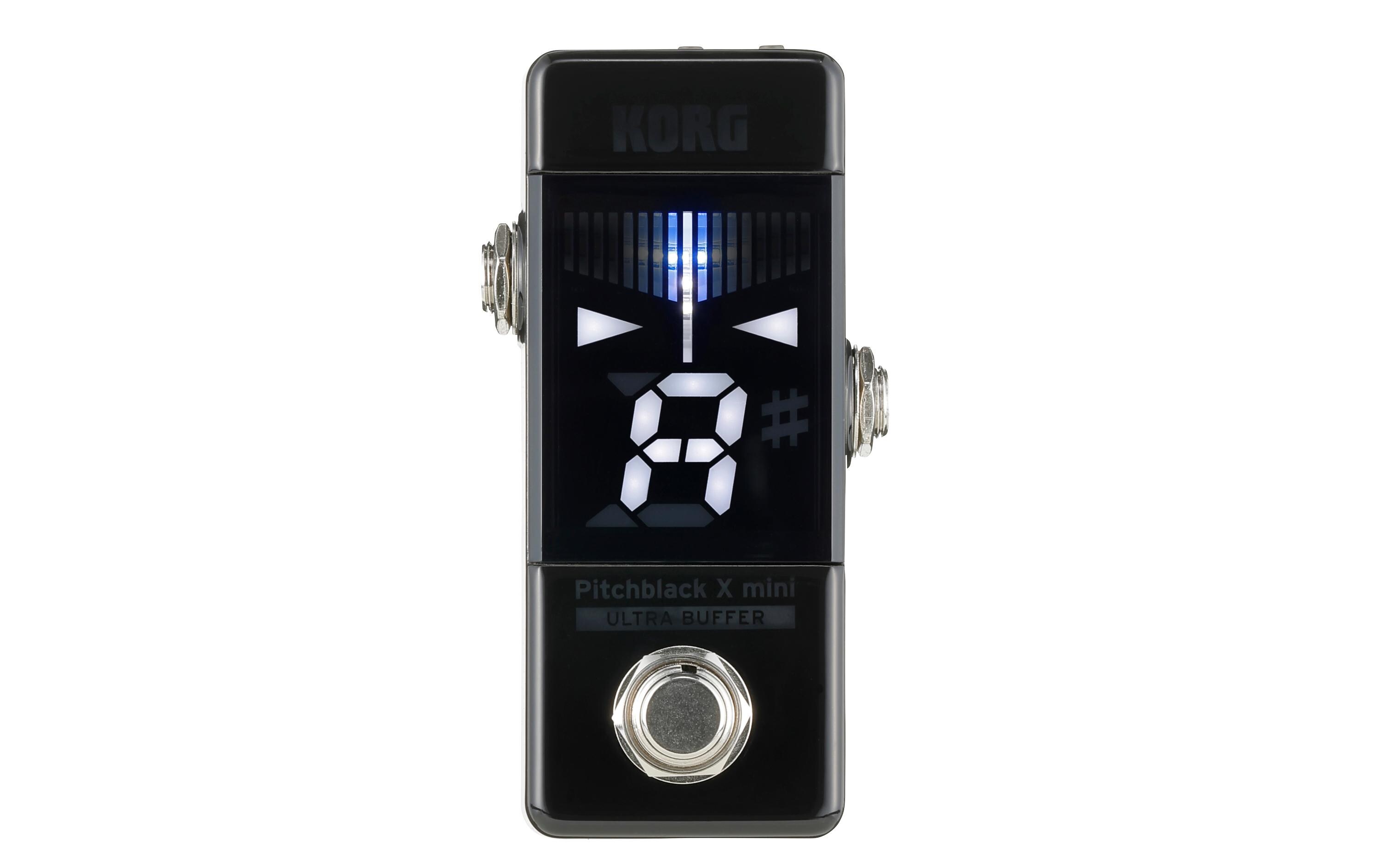 Stimmgerät Pitchblack X MiniFortschrittliches Tuner-Pedal mit Ultra-Buffer-Funktion