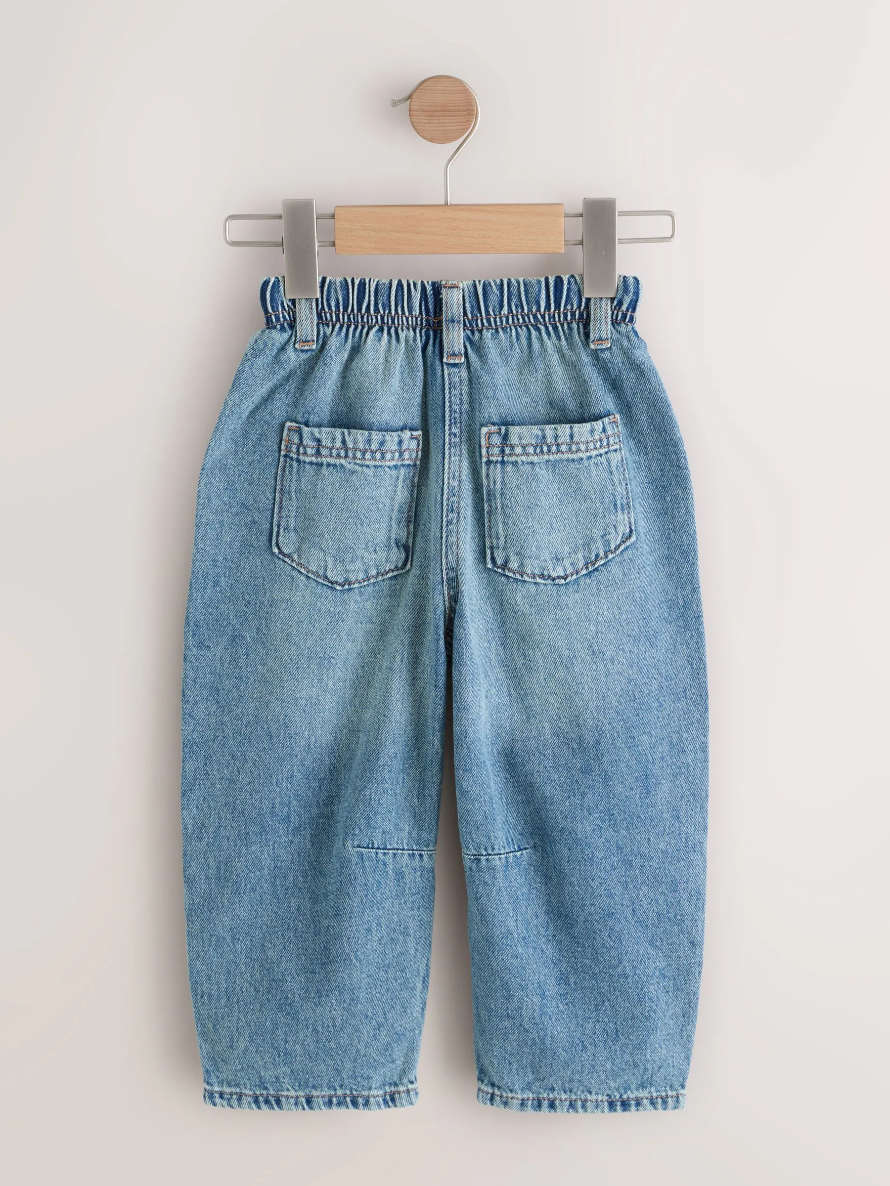 Middenblauw denim - Jogger-jeans (3-16jr)