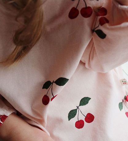 Konges Sløjd Bluse - Drey - Ma  Grønde Cerise Peony