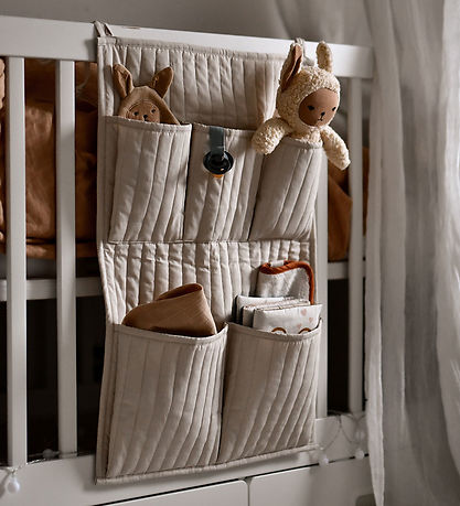 Fabelab V?goph?ng m. Lommer - Quilted - 45x65 cm - Oat Milk
