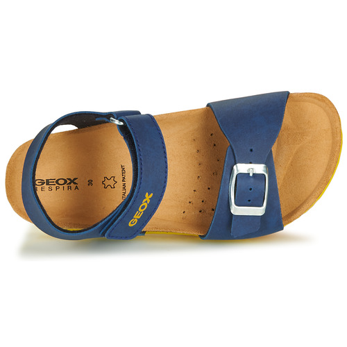 Geox - GHITA BOY - Bleu / Jaune