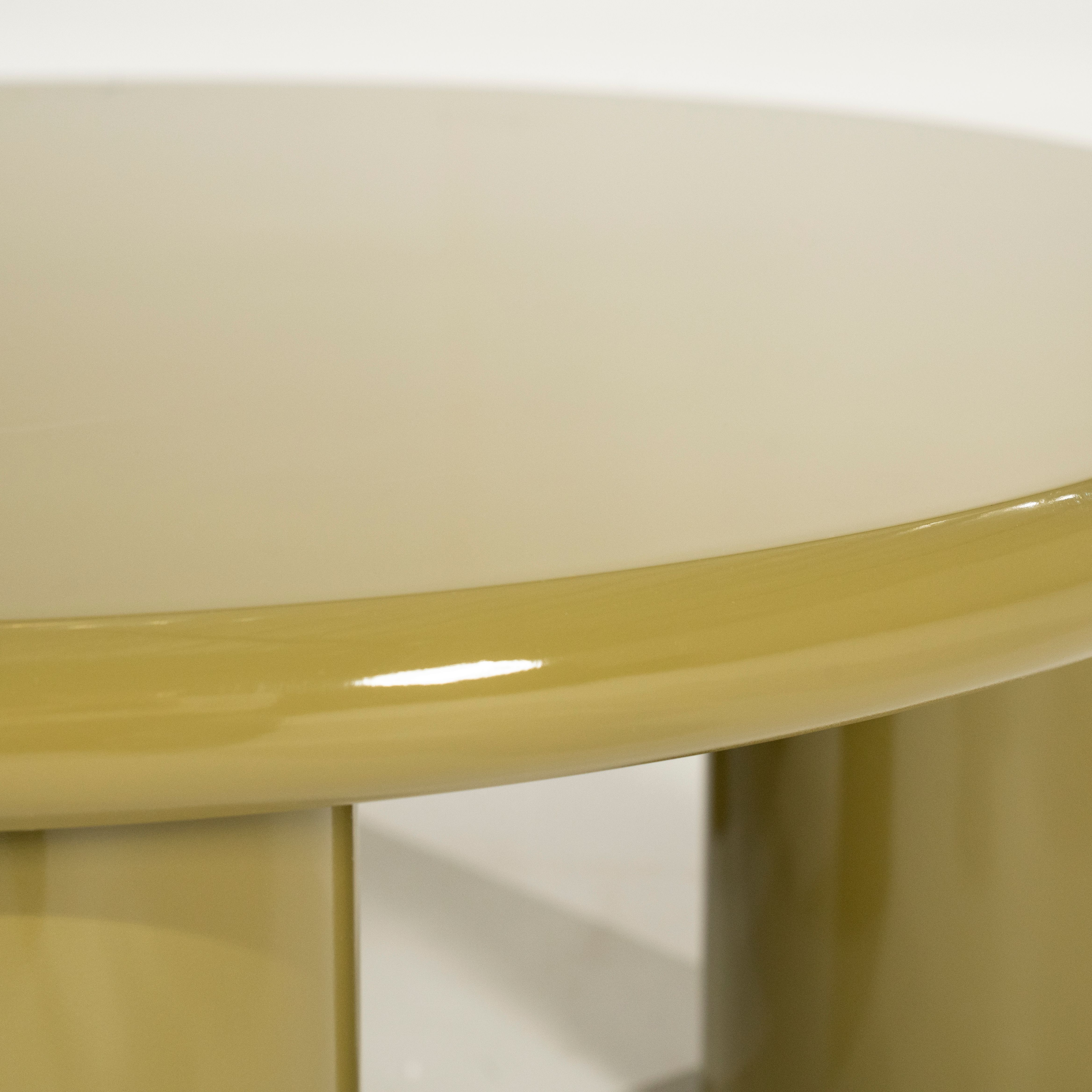 Salontafel Groen 250323 Bloop ⌀80  x H30 cm